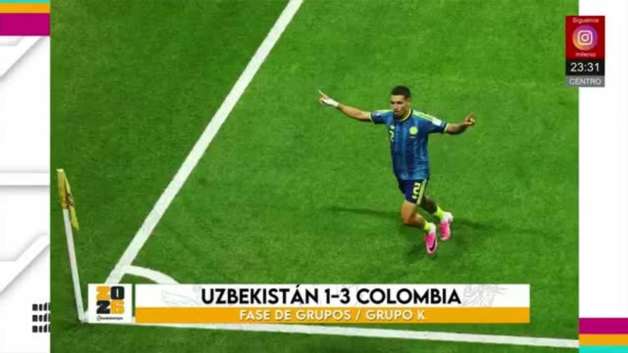 Colombia celebra su triunfo en calles de la CdMx | Milenio Noticias La Afición, 17 de junio de 2026