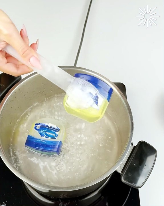 DIY perfume hack with Vaseline