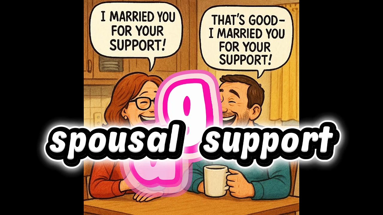 Spousal Support 🤵🏻👰🏻 Marriage Jokes 😂
