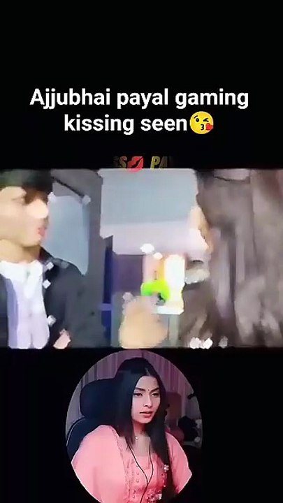 ajjubhai😘kiss Payal gaming ❣️#payalgaming #ajjubhai #meetup #kiss #totalgaming #shortvideo #shorts