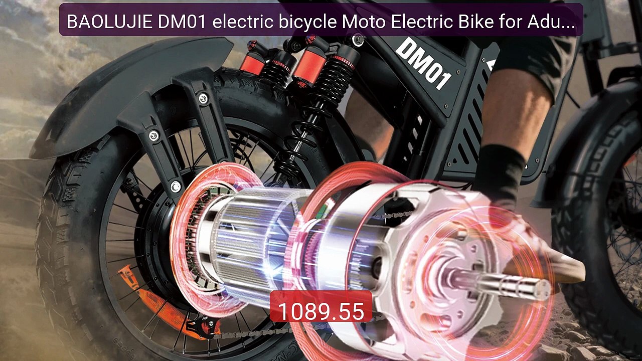 BAOLUJIE DM01 electric bicycle Moto Electric Bike for Adults 2000W... -- Best Deal 2026 | Shop Now!