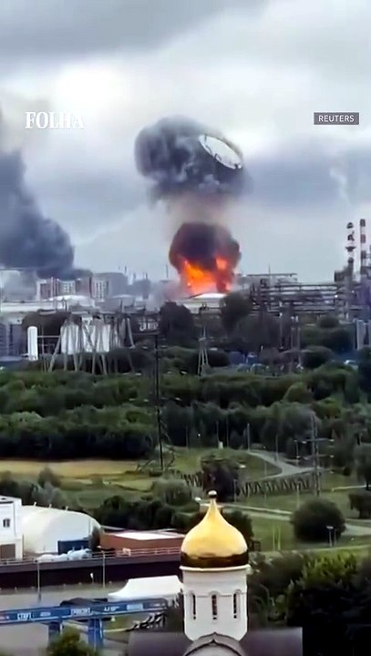 Ucrânia lança maior ataque de drones dos últimos dois anos contra Moscou