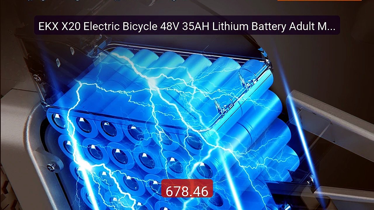 EKX X20 Electric Bicycle 48V 35AH Lithium Battery Adult Mounta... -- Best Buy 2026 | Great Quality!