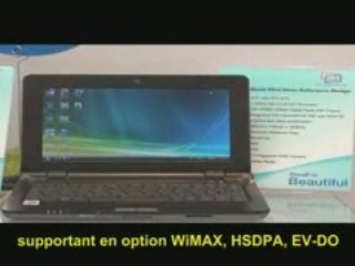 Les nouveaux PC Mini-portables - Salon Computex 2008