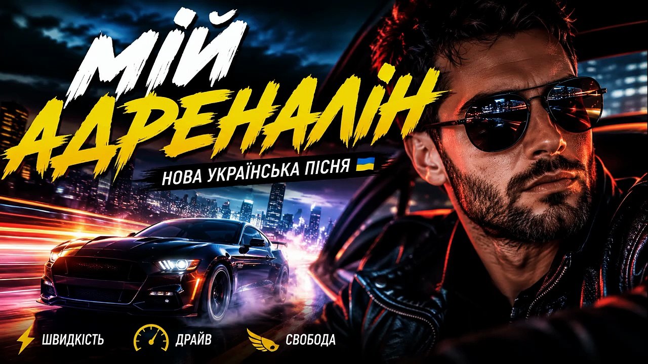 My Adrenaline ⚡ High-Energy Pop Anthem | Freedom, Speed & Motivation Official Video