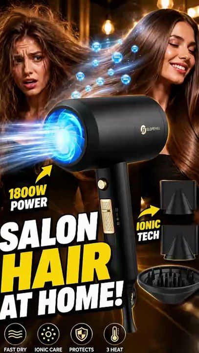 slopehill Professional Ionic Hair Dryer | 1800W...