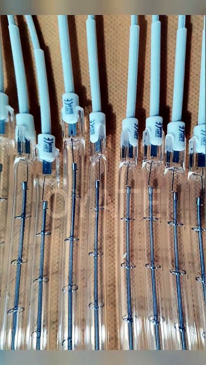 High Efficiency CE RoHS Infrared Heating Lamp for Industrial Drying