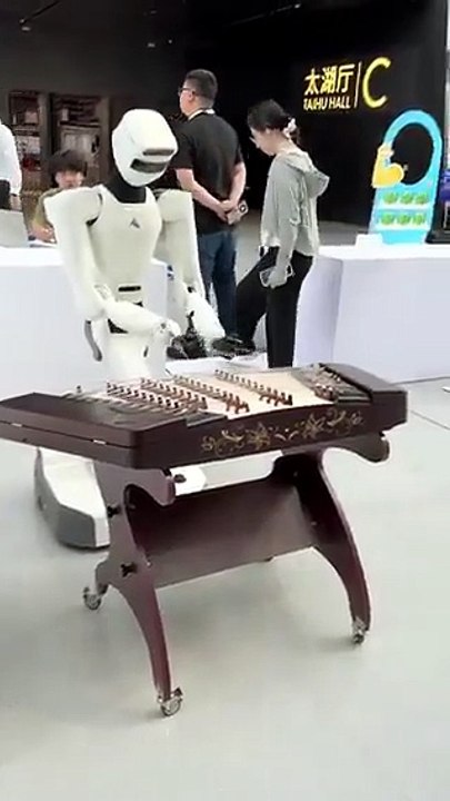 This Humanoid Robot Isn’t Just Moving—It’s Playing Music