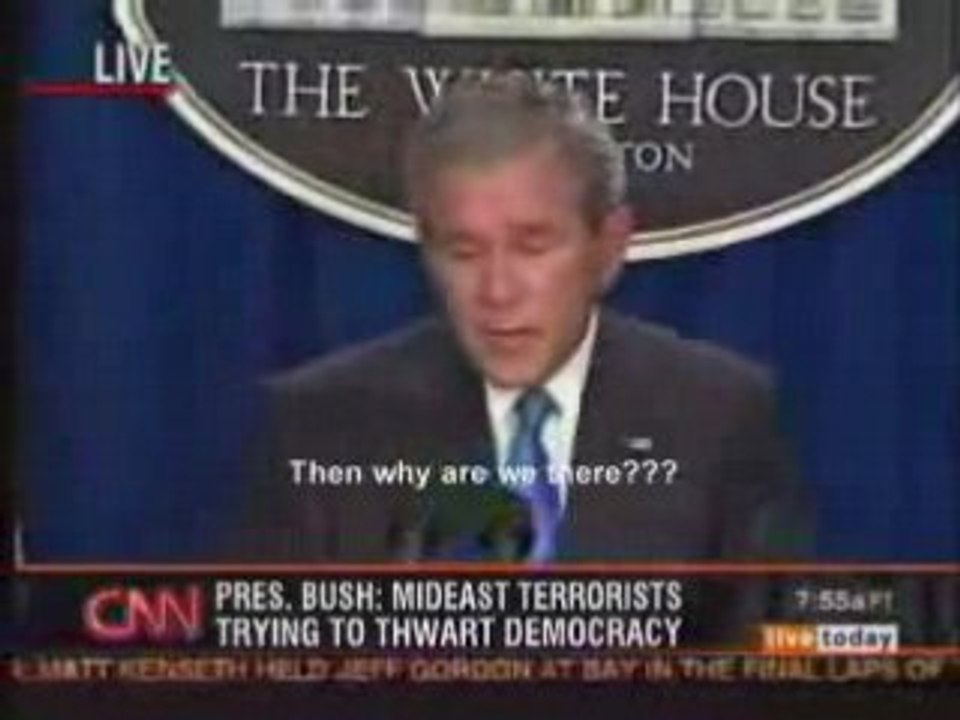 -l'Iraq n'avait rien à voir avec  le 911- !!!