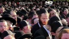 Массовый протест ультраортодоксальных евреев в Израиле против призыва в армию