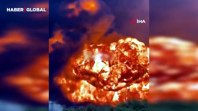 Moskova'ya saldırı: Ukrayna İHA'ları petrol tesislerini hedef aldı