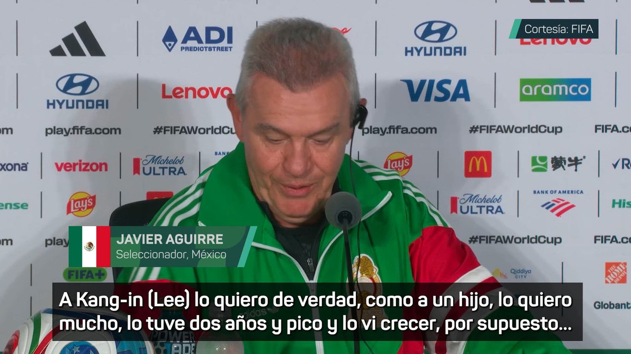 Aguirre: "A Kang-in Lee lo quiero como a un hijo"