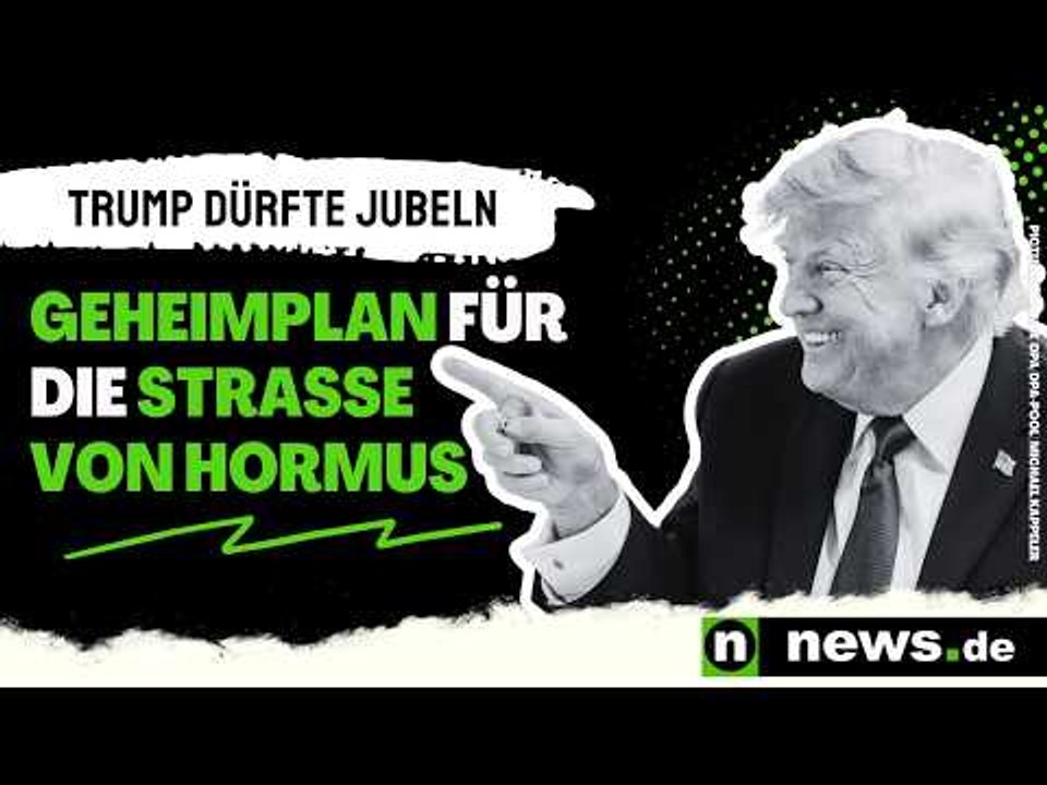Donald Trump dürfte jubeln: Bundeswehr-Geheimplan für die Straße von Hormus
