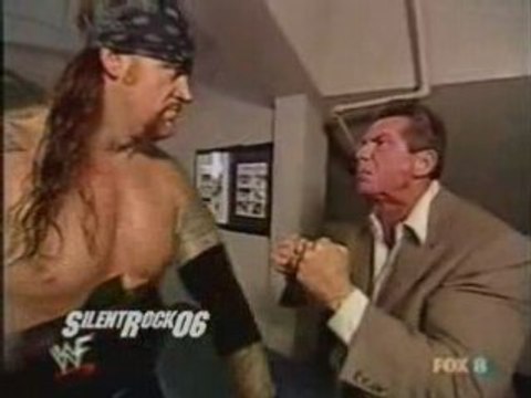 Undertaker And Vince McMahon Backstage