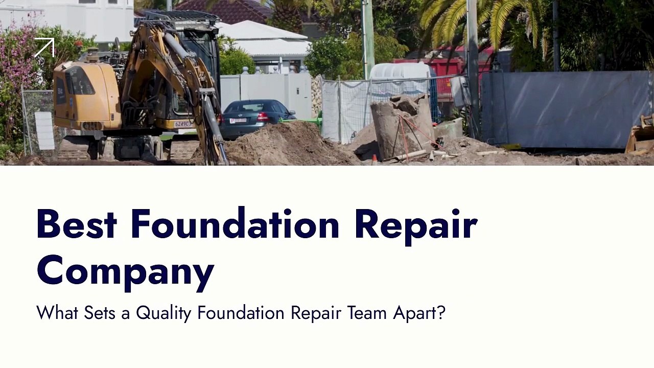 How Do You Choose the Best Foundation Repair Company?