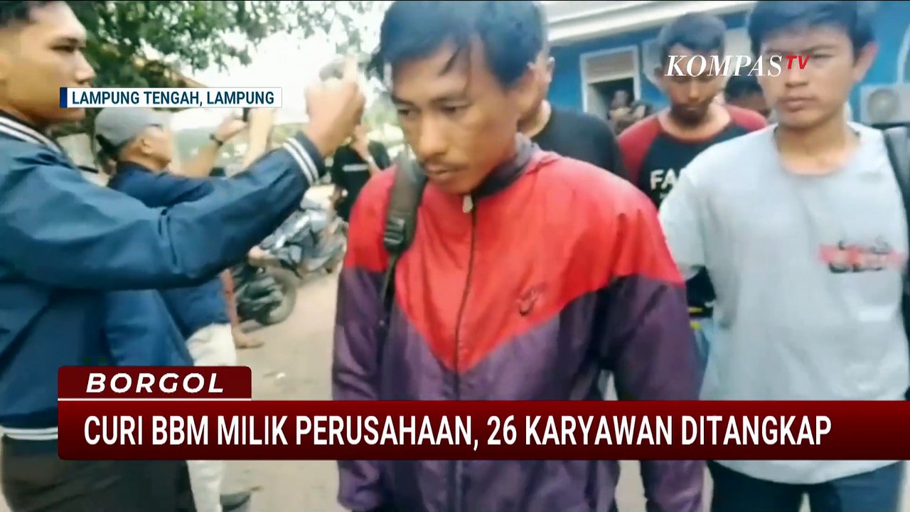 26 Karyawan Perusahaan di Lampung Tengah Diamankan dalam Kasus Penggelapan BBM | BORGOL
