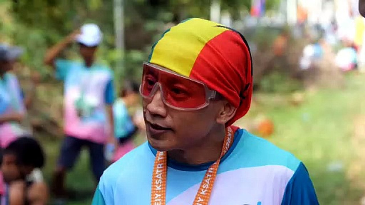 កីឡារត់បង្កើតភាពអត់ធ្មត់ និងវិន័យផ្ទាល់ខ្លួនដល់លោក ជុំ សំអឿន
