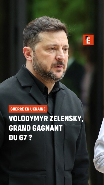 Volodymyr Zelensky, grand gagnant du G7 ?