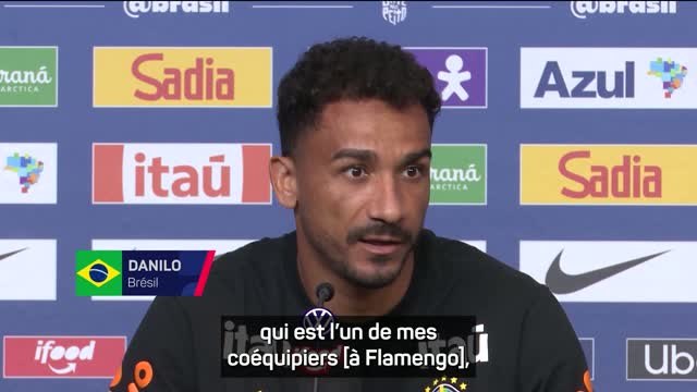 Brésil - Danilo : “La simple présence de Neymar peut bouleverser un adversaire”