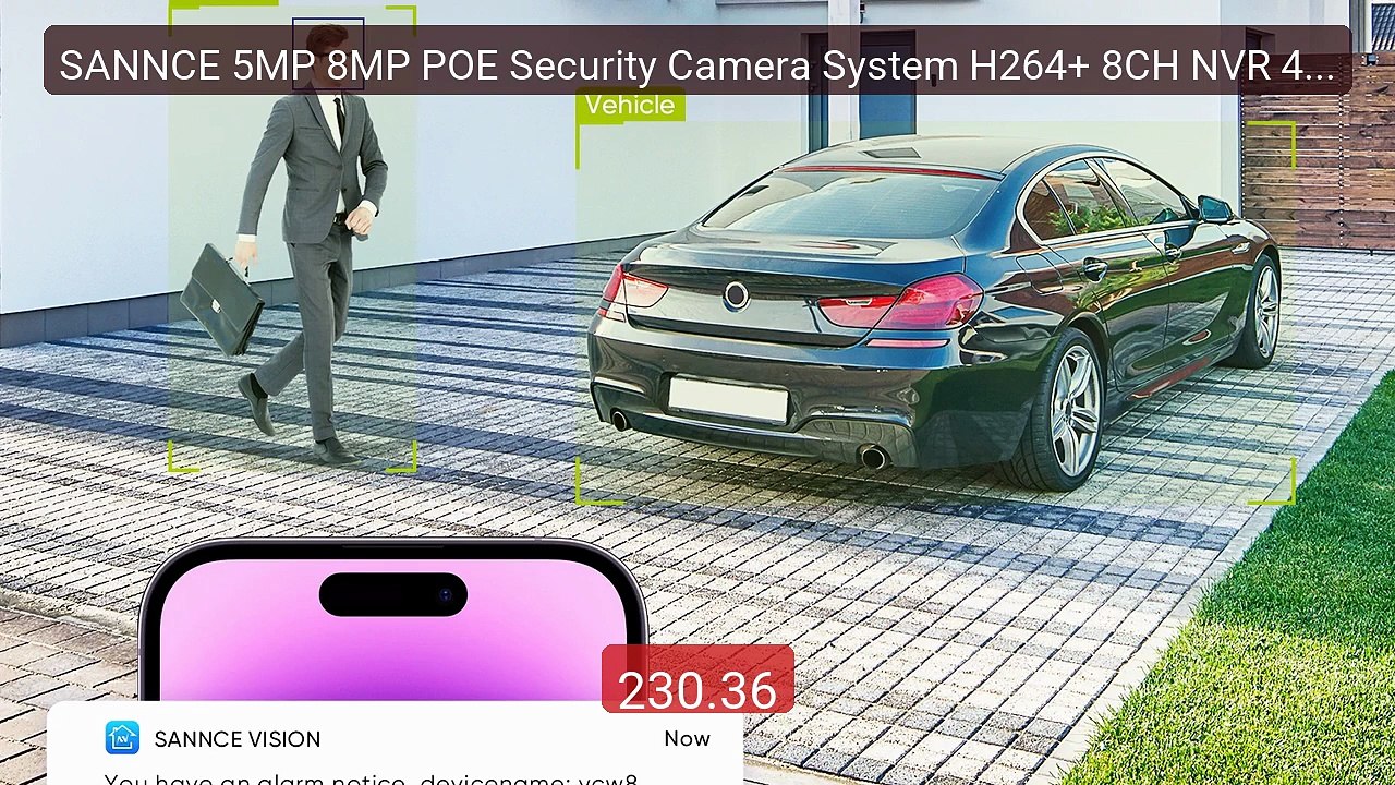 SANNCE 5MP 8MP POE Security Camera System H264+ 8CH NVR 4/6/8 PCS 2... -- Top Rated 2026 | Buy Now!