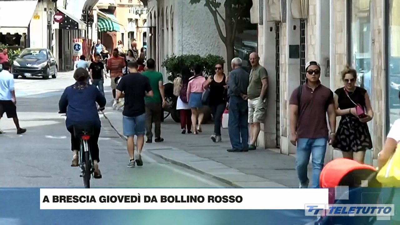 Video News - A Brescia giovedì da bollino rosso