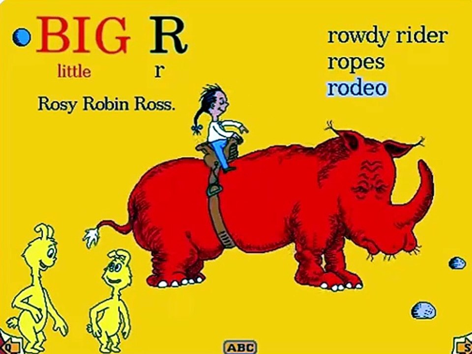Dr. Seuss's ABC Living Books - Letter R