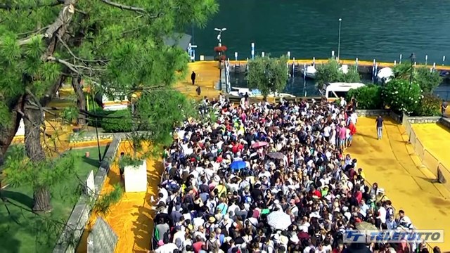 Video News - Dieci anni dopo The Floating Piers , quando 1 milione 200 mila persone camminarono sul Lago d'Iseo