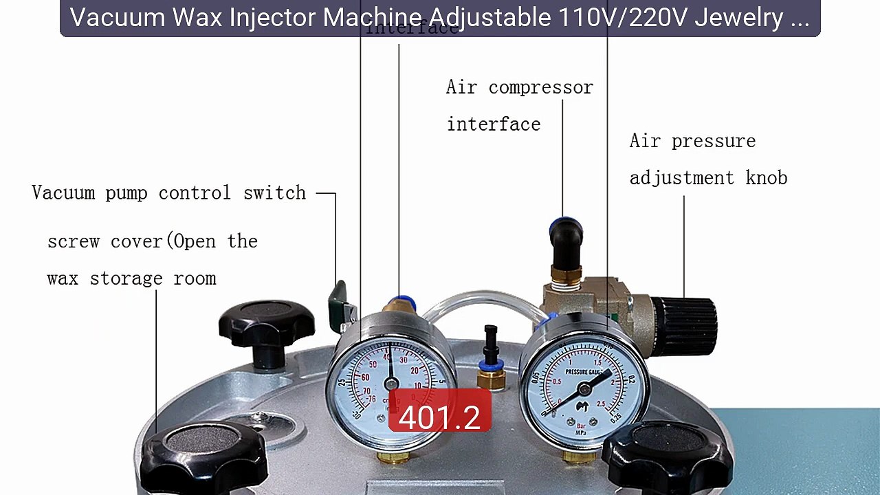 Vacuum Wax Injector Machine Adjustable 110V/220V Jewelry Proce... -- Hot Deal 2026 | Limited Offer!