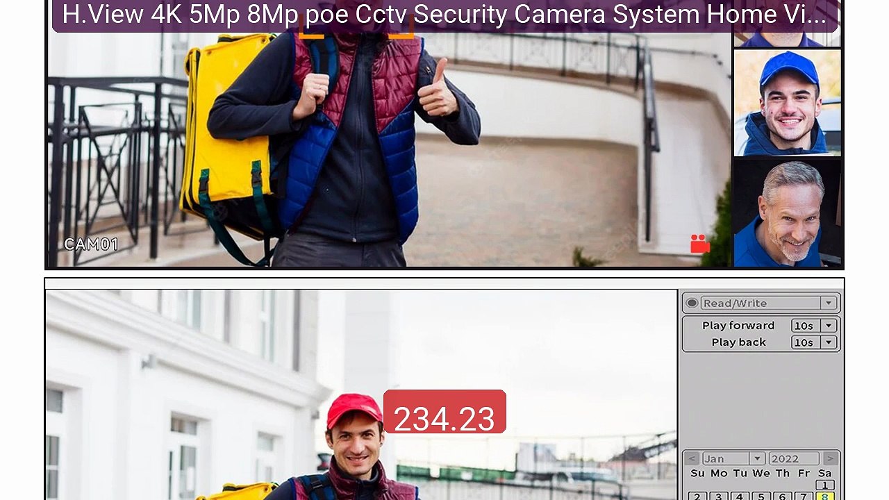 H.View 4K 5Mp 8Mp poe Cctv Security Camera System Home Video S... -- Best Buy 2026 | Great Quality!