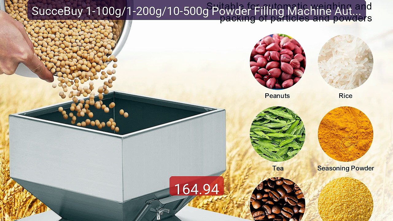 SucceBuy 1-100g/1-200g/10-500g Powder Filling Machine Automatic In... -- Best Deal 2026 | Shop Now!