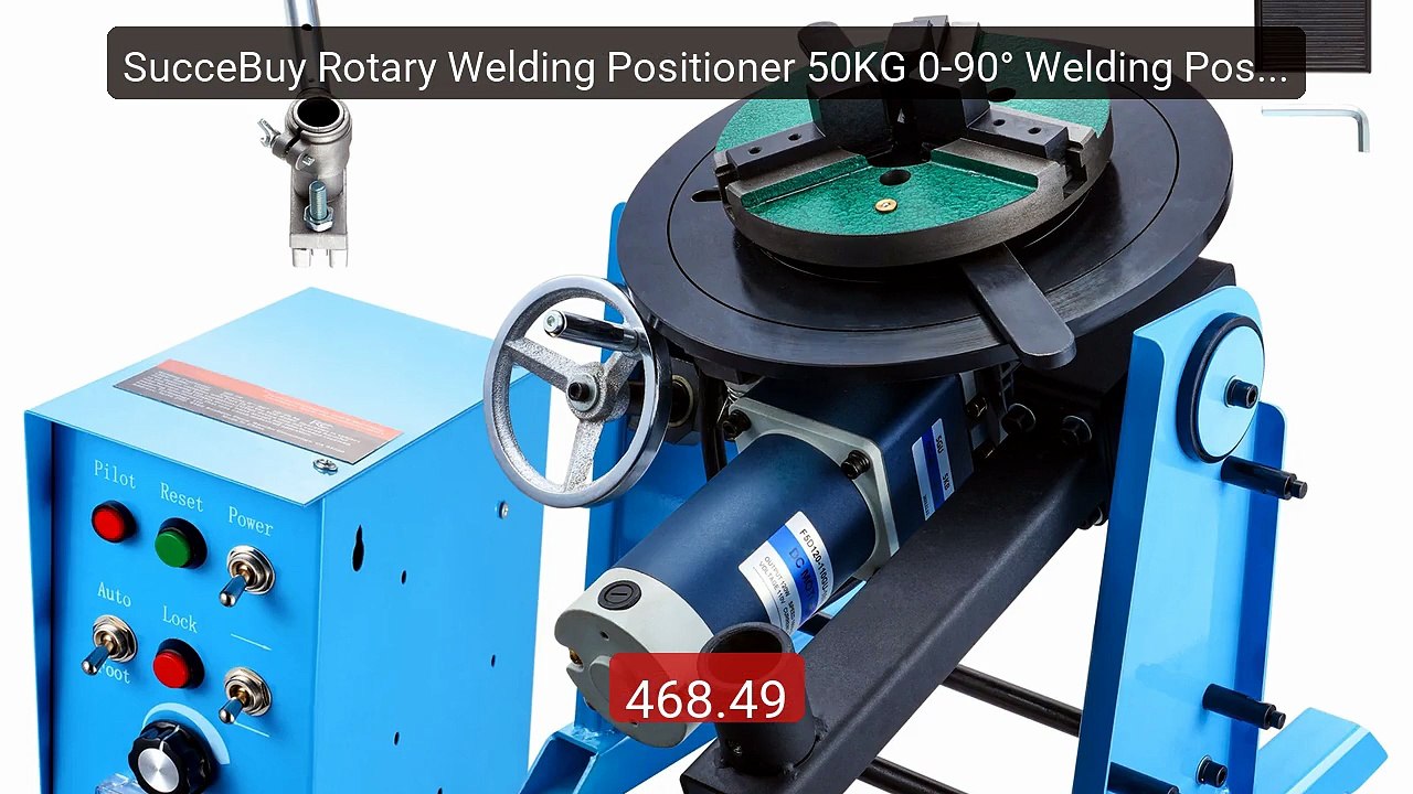 SucceBuy Rotary Welding Positioner 50KG 0-90° Welding Positioning T... -- Top Rated 2026 | Buy Now!
