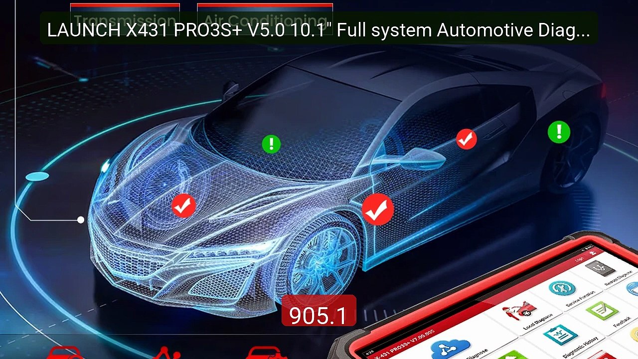 LAUNCH X431 PRO3S+ V5.0 10.1" Full system Automotive Diagnost... -- Amazing Value 2026 | Must Have!