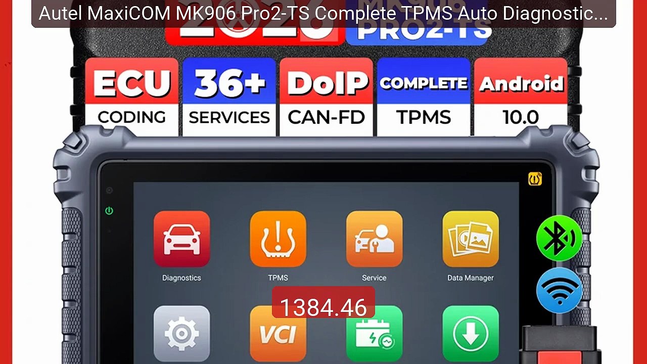 Autel MaxiCOM MK906 Pro2-TS Complete TPMS Auto Diagnostic Scanner C... -- Top Rated 2026 | Buy Now!