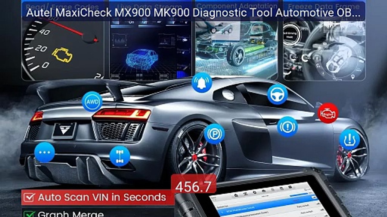 Autel MaxiCheck MX900 MK900 Diagnostic Tool Automotive OBD2... -- Top Pick 2026 | Unbeatable Price!