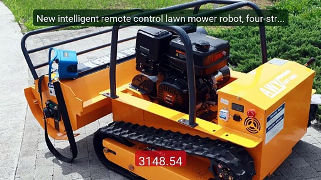 New intelligent remote control lawn mower robot, four-strok... -- Top Pick 2026 | Unbeatable Price!