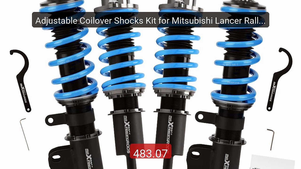 Adjustable Coilover Shocks Kit for Mitsubishi Lancer Rallia... -- Top Pick 2026 | Unbeatable Price!