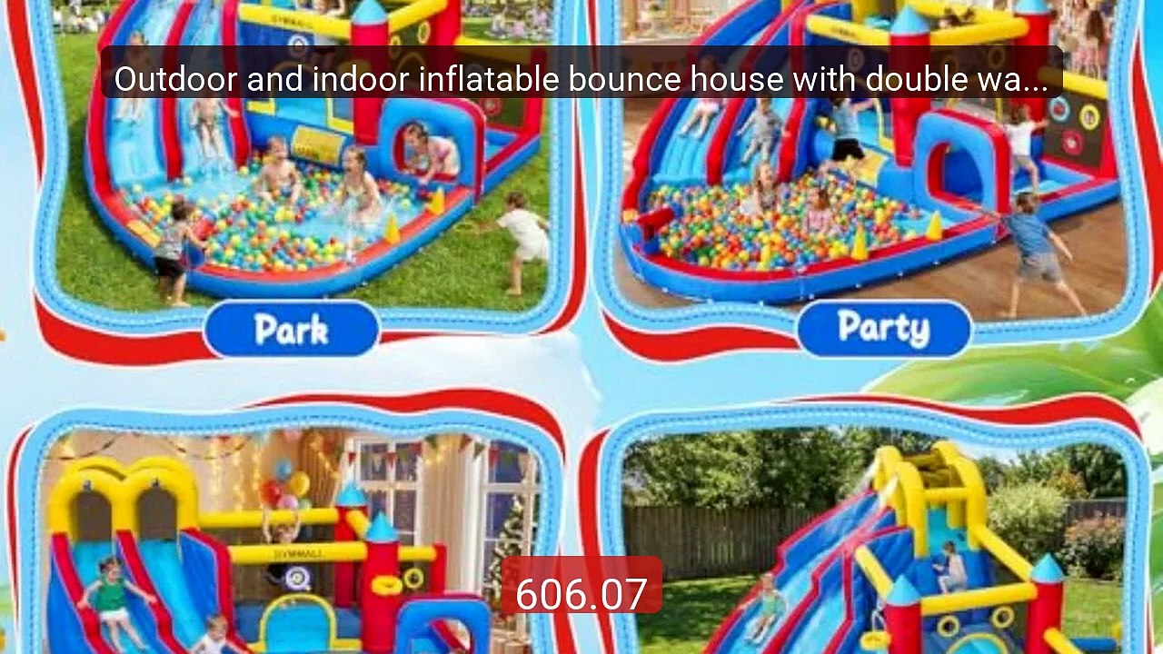 Outdoor and indoor inflatable bounce house with double wate... -- Top Pick 2026 | Unbeatable Price!