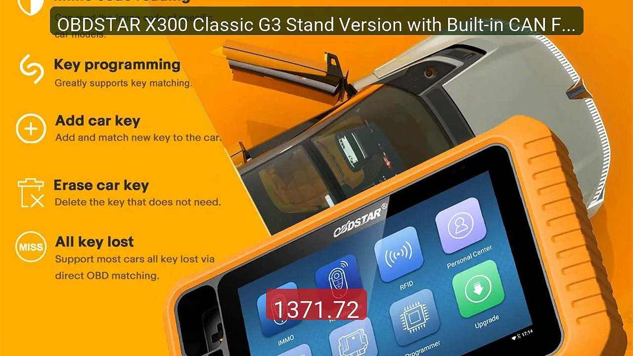 OBDSTAR X300 Classic G3 Stand Version with Built-in CAN FD DoIP Su... -- Best Deal 2026 | Shop Now!