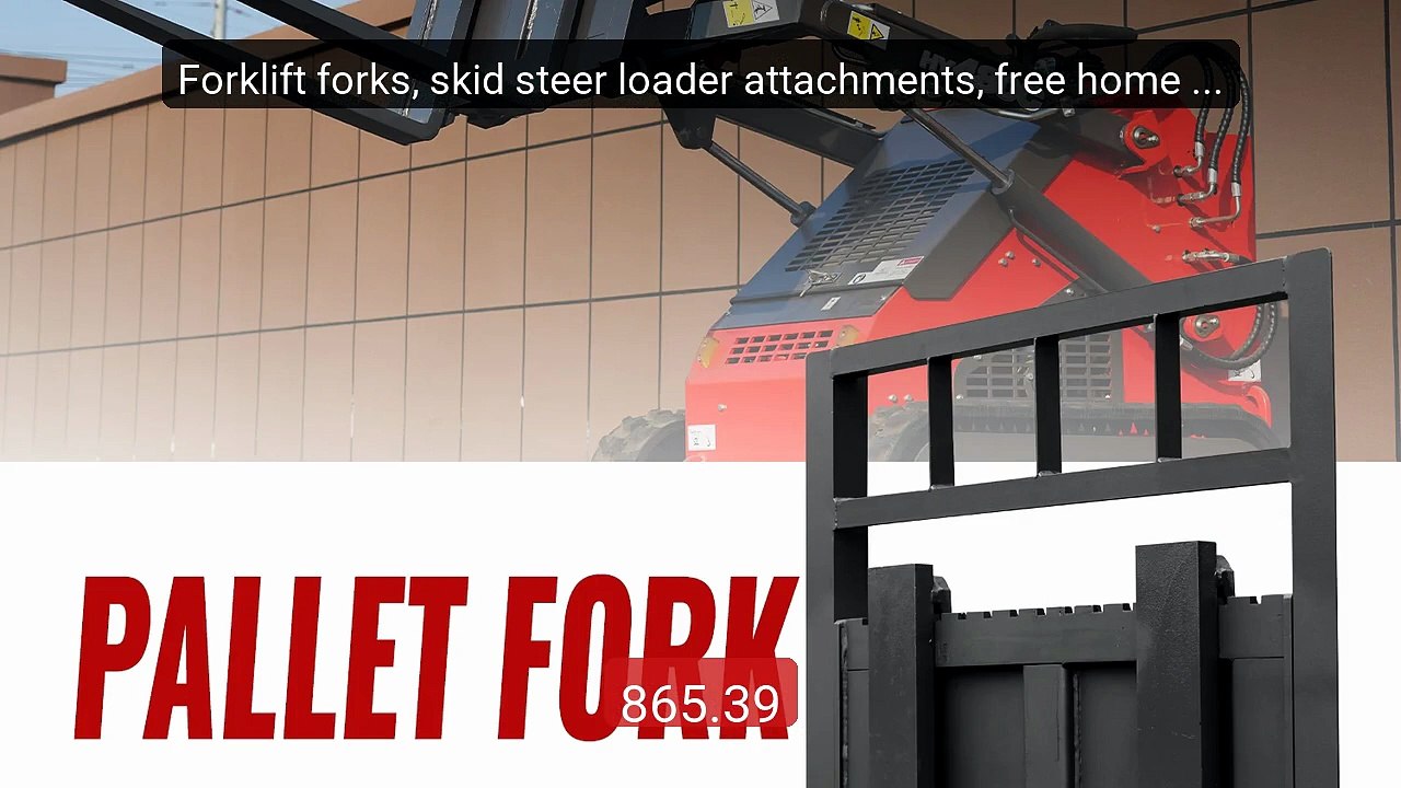 Forklift forks, skid steer loader attachments, free home delivery,... -- Best Deal 2026 | Shop Now!