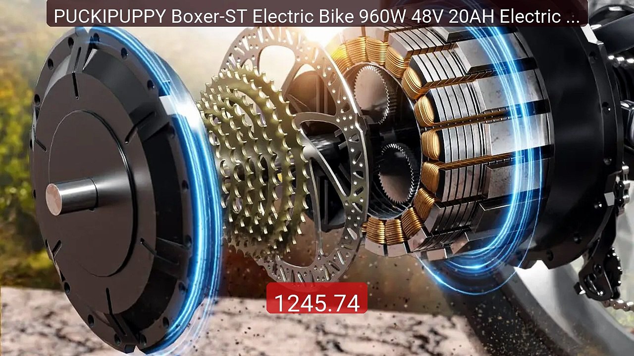 PUCKIPUPPY Boxer-ST Electric Bike 960W 48V 20AH Electric Bicycles ... -- Best Deal 2026 | Shop Now!