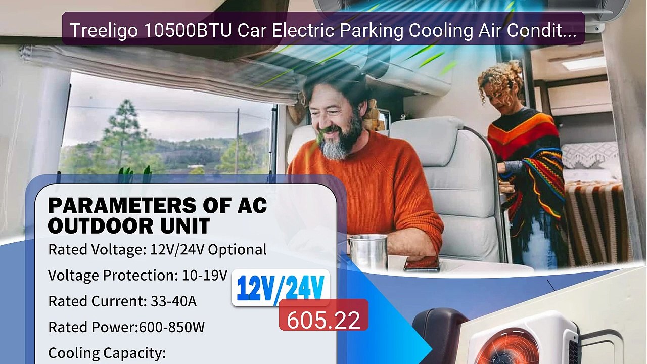 Treeligo 10500BTU Car Electric Parking Cooling Air Conditio... -- Top Pick 2026 | Unbeatable Price!