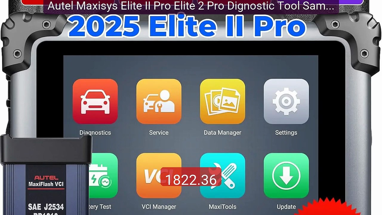 Autel Maxisys Elite II Pro Elite 2 Pro Dignostic Tool Same As... -- Amazing Value 2026 | Must Have!