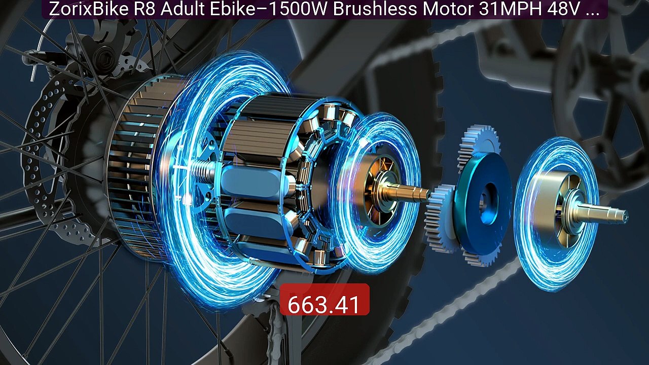 ZorixBike R8 Adult Ebike–1500W Brushless Motor 31MPH 48V 20Ah ... -- Best Buy 2026 | Great Quality!