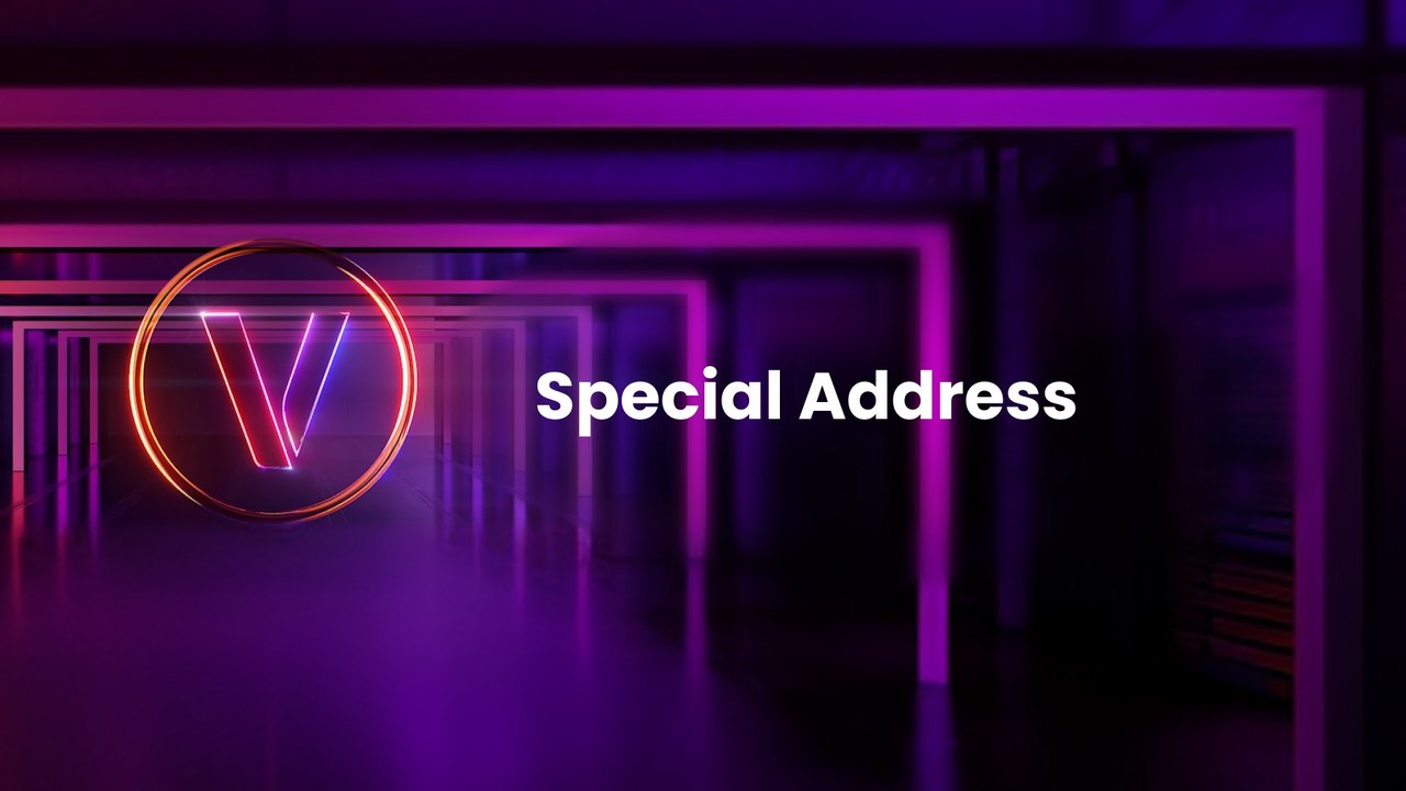 Special Address