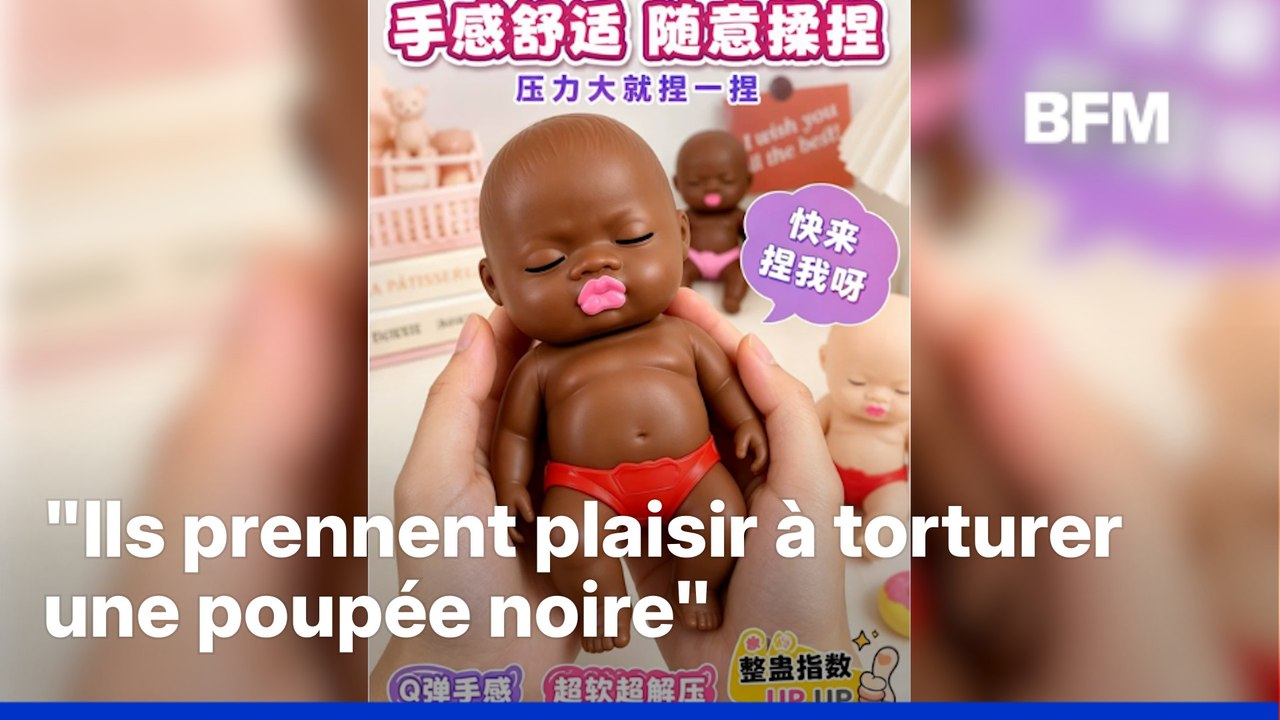 "Natasha Doll": en Chine, cette poupée noire vendue comme un objet anti-stress fait polémique