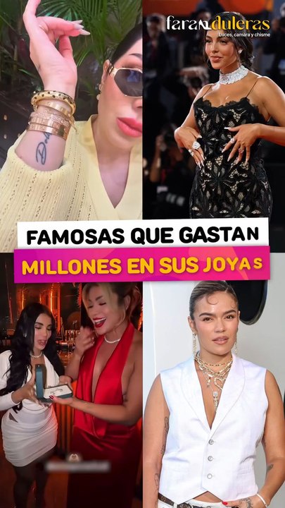 Famosas que gastan mucho dinero en sus joyas