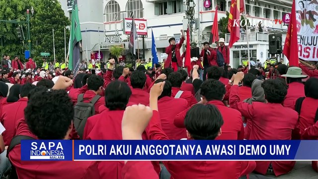 Akui Anggota Intel Masuk Kampus UMY saat Demo Mahasiswa, Polda DIY: Kawal Aksi Penyampaian Pendapat