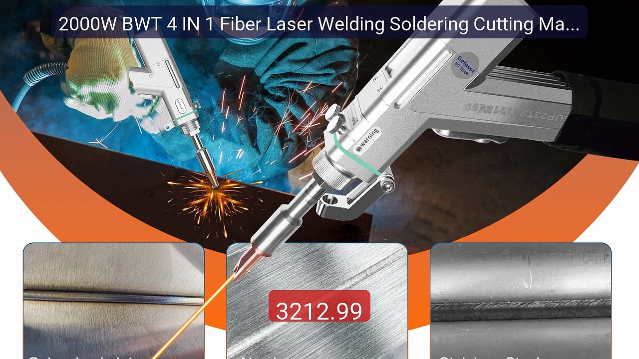 2000W BWT 4 IN 1 Fiber Laser Welding Soldering Cutting Machine New... -- Best Deal 2026 | Shop Now!