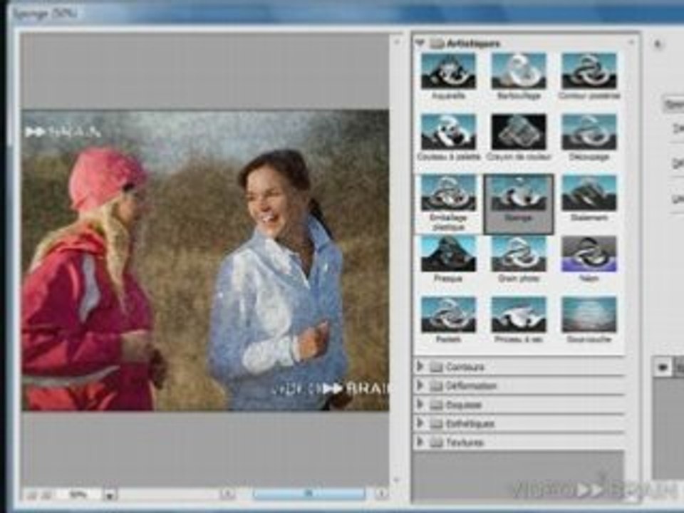 Les filtres dans Photoshop CS3