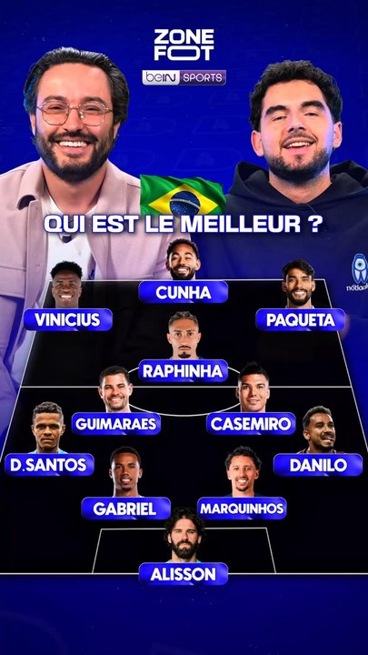LE JOUEUR le + IMPORTANT du Brésil 🇧🇷 ?
